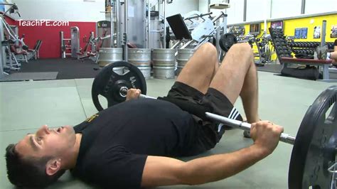 Weighted Glute Bridge