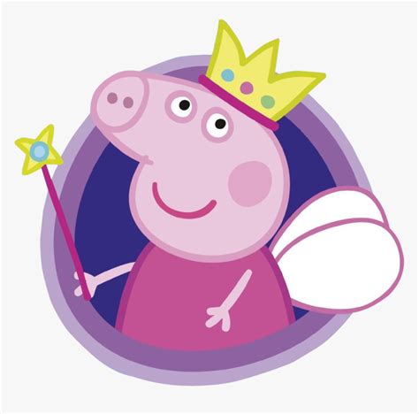 Peppa Pig Princess Png Clip Freeuse Stock Peppa Pig En Png