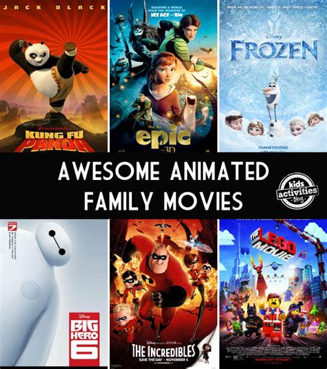 The 50 greatest animated movies to watch as a family. 20 Awesome Picks For Family Movie Night