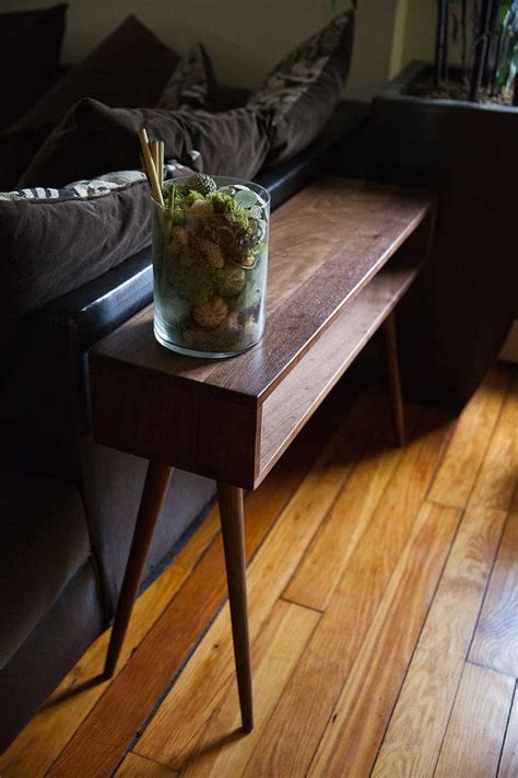 Never miss new arrivals that match exactly what you're looking for! Mid Century Inspired Console Table. Solid Wood Side Table ...