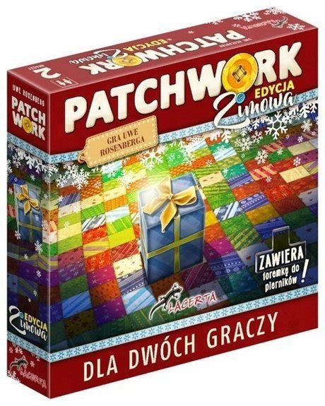 patchwork edycja zimowa gry planszowe i towarzyskie logiczne gry planszowe i towarzyskie