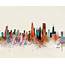 Chicago Skyline Painting By Bri Buckley