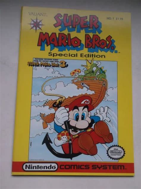 Valiant Super Mario Bros Special Edition 1 1st Appearance Key