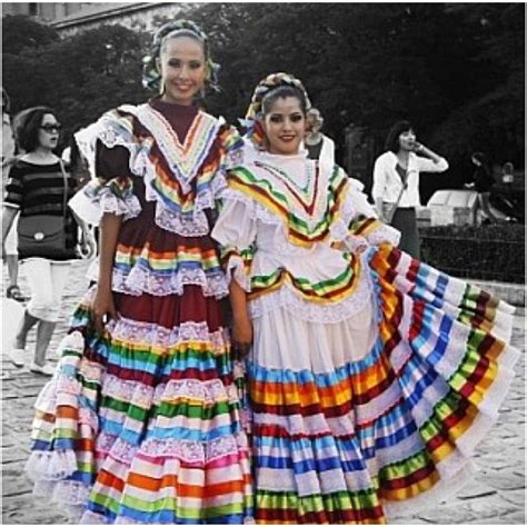 Mexican garments can be separated into three major categories: Mexican Girls in Traditional Dresses | Traditional mexican ...