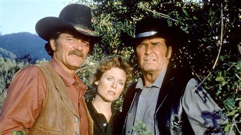 ed bruce darlene carr and james garner in bret maverick tv westerns old tv shows actors