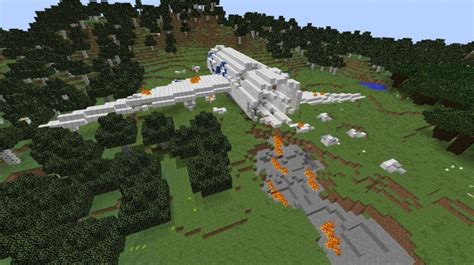 Crashed Plane Minecraft Map