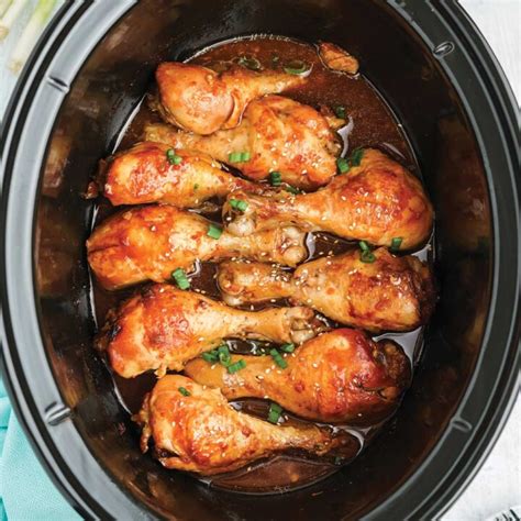 5-ingredient slow cooker chicken legs