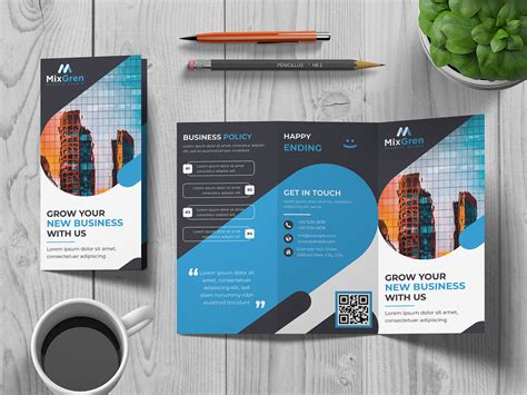 Corporate Tri Fold Brochure Design By Mixgren On Dribbble
