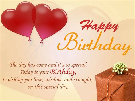 Birthday Special Wish For Special Person Lover Birthday Wish For