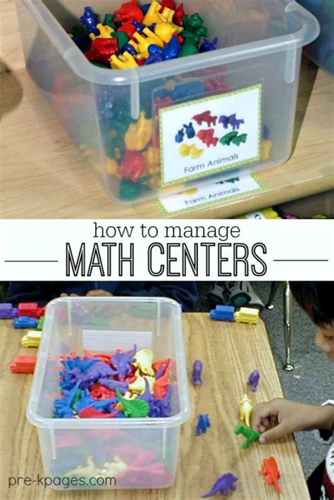 How To Manage Math Centers