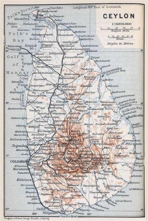Maps Of Sri Lanka Detailed Map Of Sri Lanka In English Tourist Map