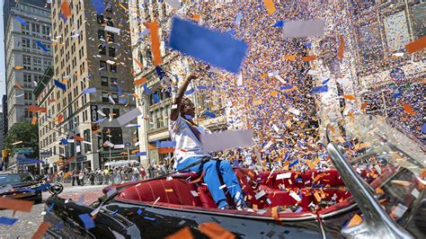 Hometown Heroes Celebrated With Ticker Tape Parade In Nyc Abc7 New York