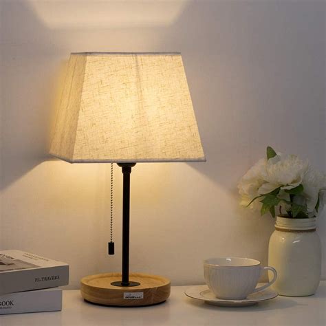 Haitral Modern Table Lamp Simple Bedside Desk Lamp Minimalist
