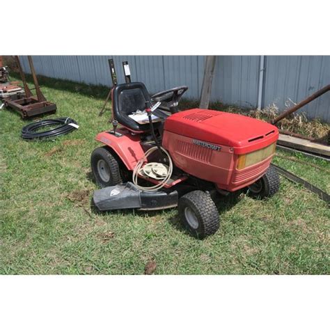 Mastercraft Ride On Mower 145hp 42 Cut Sold As Is