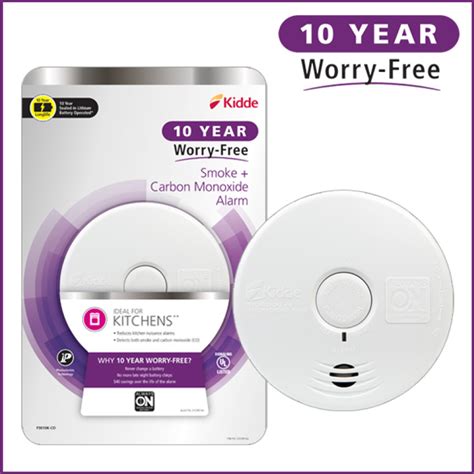 Smoke detectors with an ionization sensor inside can detect fires that are accompanied by flames. Kidde Hardwire Smoke and Carbon Monoxide Combination ...