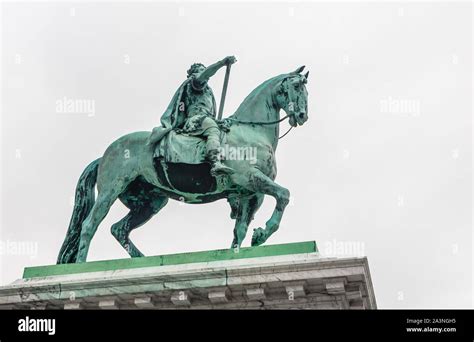 Equestrian Statue Of Frederik V Copenhagen Denmark Stock Photo Alamy