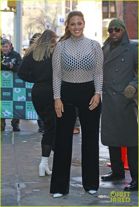 Ashley Graham Goes Glam While Promoting Antm In Nyc Photo 4012421 Photos Just Jared