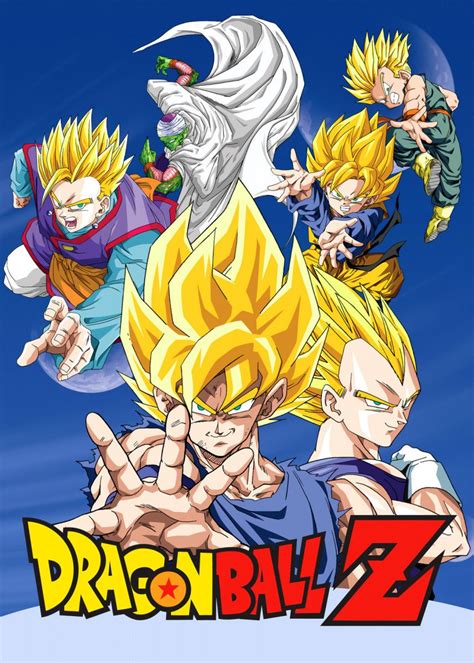 Anime Dragonball Son Goku Poster By Team Awesome Displate Dragon Ball Z Dragon Ball