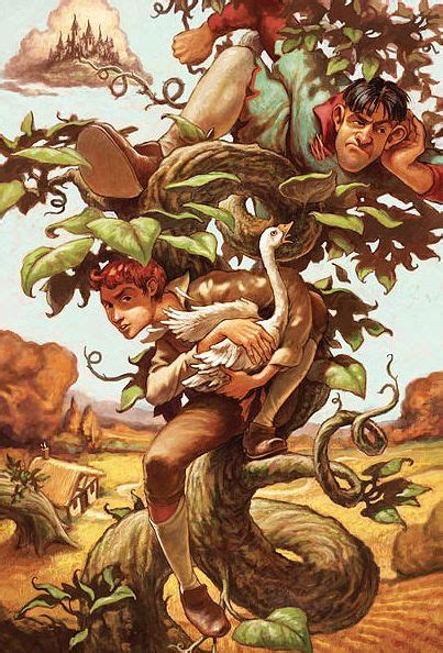 Jack And The Bean Stalk Illustrated By John Walker Jack And The Beanstalk Fairytale Art