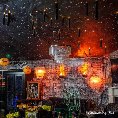 Indoor Halloween Lighting Effects And Ideas That Will Make Your House Look Spooky Harry Potter