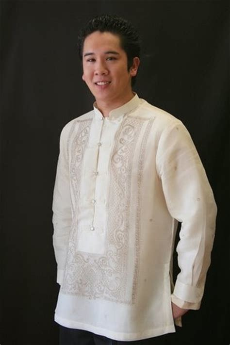 Showing or indicating very small differences. nice ;-) | Edwin's Barong | Pinterest | Barong Tagalog ...