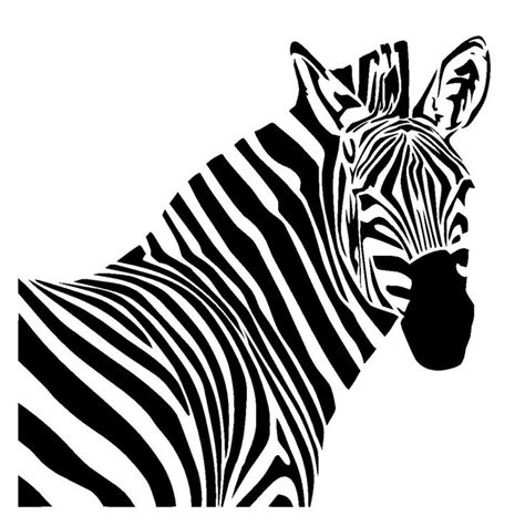 Zebra Stencil 1 Halloween Pinterest Stencils And Zebras