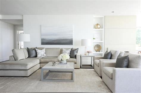 25 exquisite corner breakfast nook ideas in various styles modern. Light Taupe Sofa with Steel Gray Pillows - Transitional ...