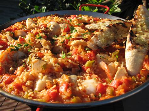 Seafood Paella Recipe — Dishmaps
