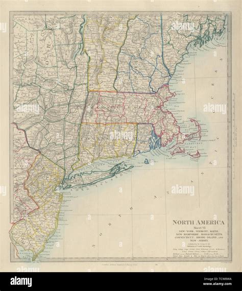 Usa New York Maine Massachusetts Connecticut New Jersey Nh Ri Vtsduk