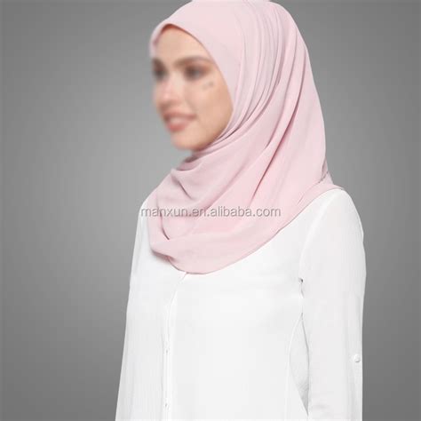 malaysia traditional muslim women shawl hijab pink chiffon scarf high quality hijab buy