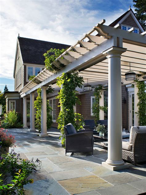 Victorian Outdoor Design Ideas Renovations And Photos With A Pergola