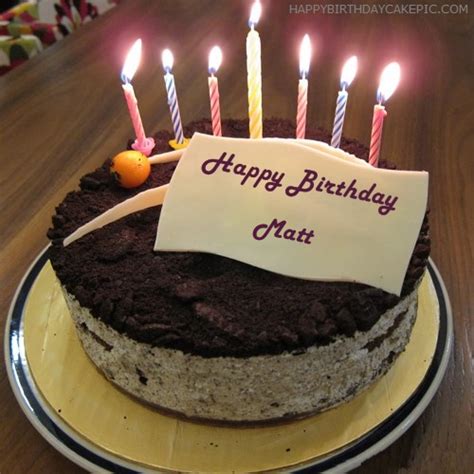 ️ Cute Birthday Cake For Matt