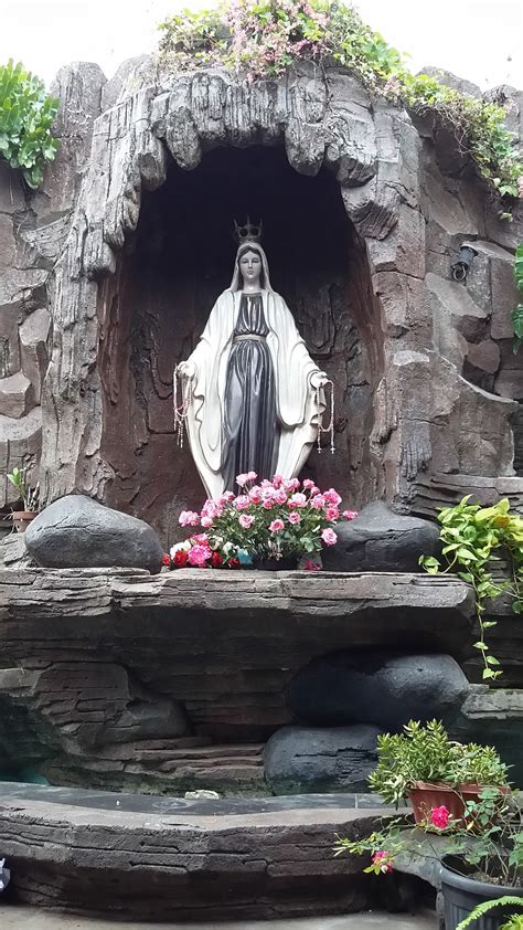 Virgin Mary Garden Statue Grotto Gardenbz
