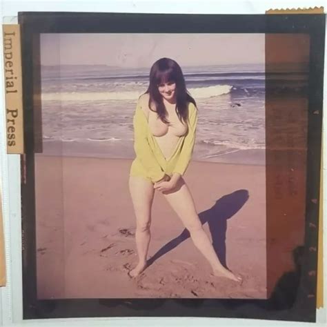 BUNNY YEAGER 1960S Camera Color Transparency Photo Nude Mod Babe Jenny