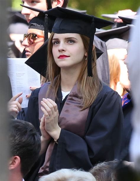 Emma Watson Graduates From Brownlainey Gossip