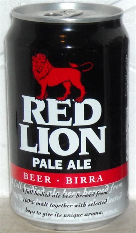Red Lion Beer 330ml Pale Ale Beer Birra Malta
