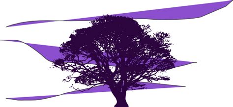 Purple Tree Clip Art At Vector Clip Art Online Royalty