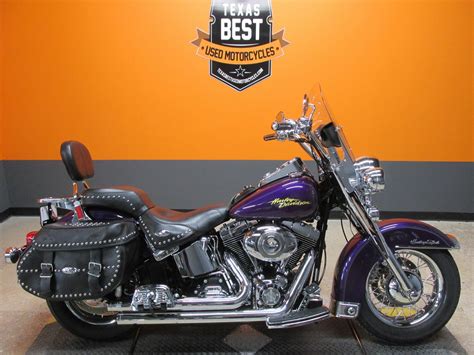 Standard features include a chrome. 2008 Harley-Davidson Softail Heritage Classic - FLSTC for ...