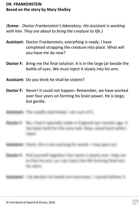 Check spelling or type a new query. Dr. Frankenstein (Assistant and Doctor F Speaking ...
