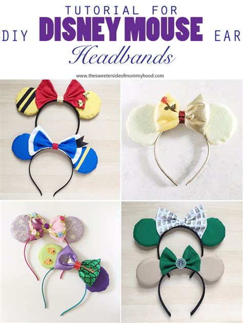 Diy Disney Mouse Ear Headbands