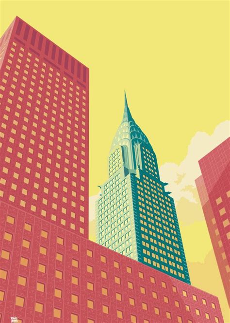 Displate Poster Chrysler Building Nyc Nyc Chryslerbuilding Newyork