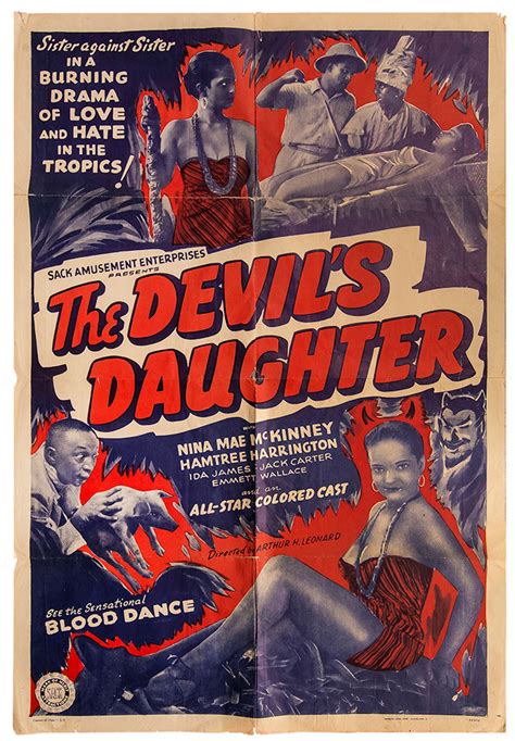 Devil’s Daughter The 1939 One Sheet Walterfilm