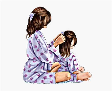 Transparent Mom And Daughter Clipart Imágenes Madre E