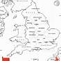 Printable Map Of The Uk