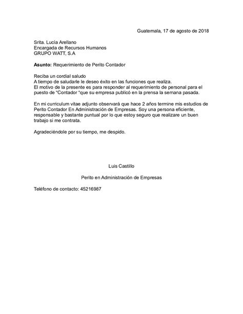 Modelo Carta De Despido Guatemala About Quotes P
