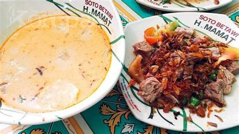 Resep oseng daging ala warung soto legendaris h.mamat!подробнее. Soto Betawi H. Mamat Sajikan Aneka Soto dan Oseng