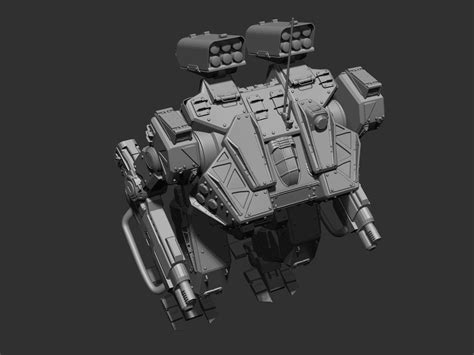 Sci Fi Robot 3d Model 3d Printable Cgtrader