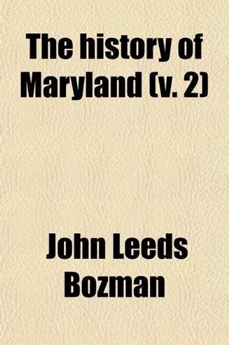 『the History Of Maryland Volume 2 From Its First 読書メーター