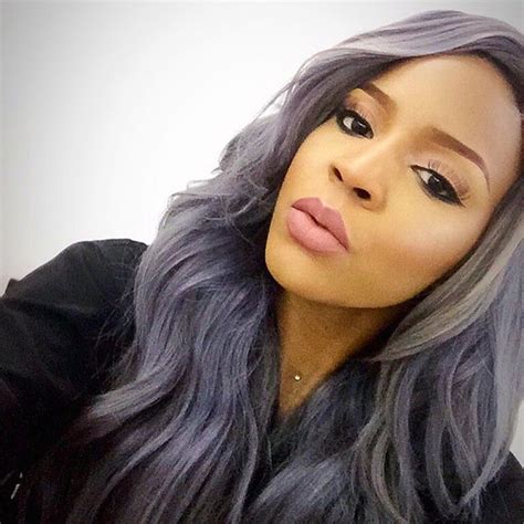 25 New Grey Hair Color Combinations For Black Women The