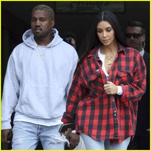 Kim Kardashian Rocks Lip Ring For Lunch With Kanye West Kanye West
